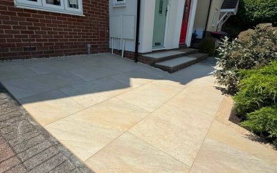 New Project 600×900 Quartzite Porcelain Tiles & Brett Invicta Trio Block Boarder
